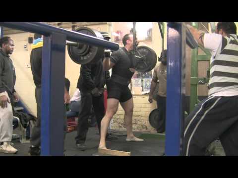 Squats - 245kg x 5 - Belt Only @ 85kg BW - 16-02-2011