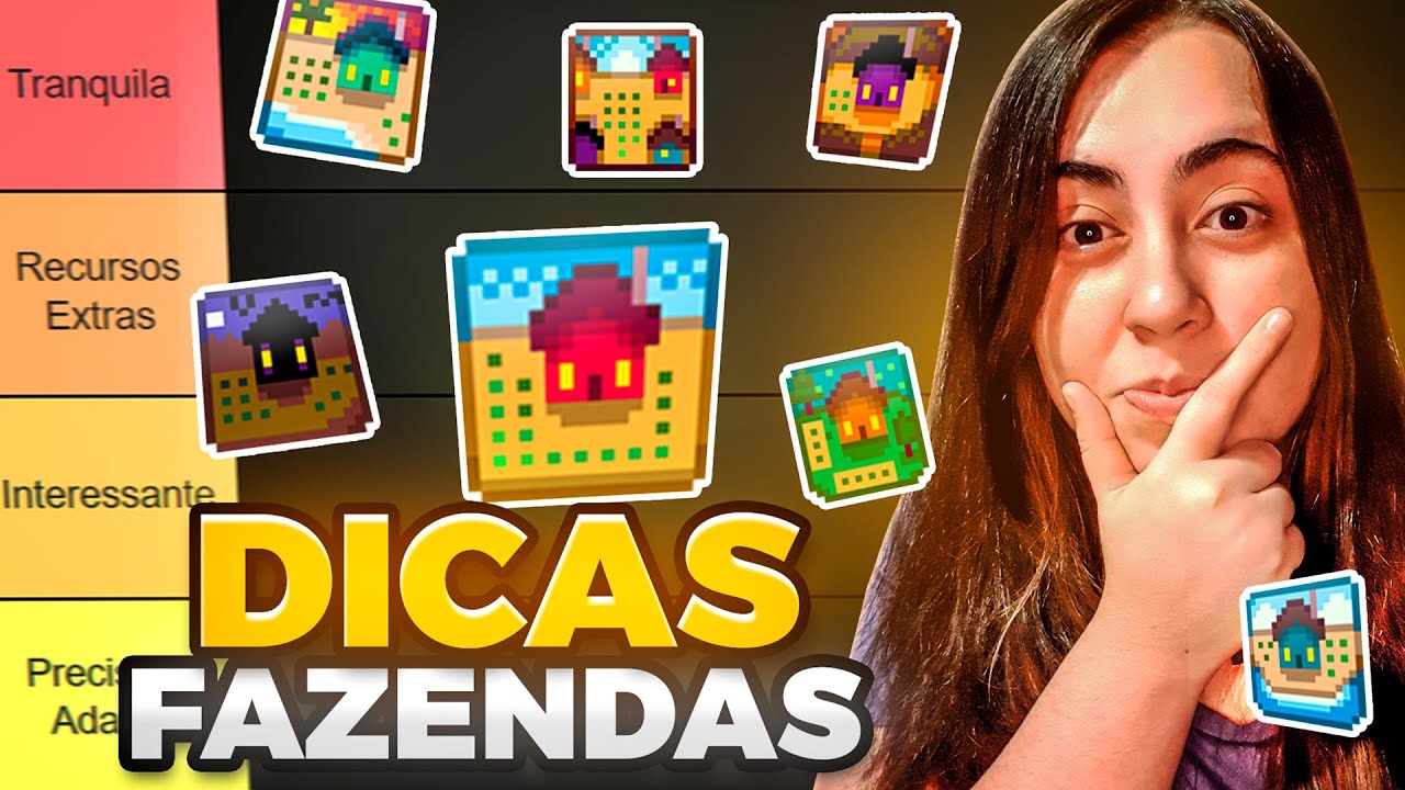 QUAL FAZENDA ESCOLHER no STARDEW VALLEY