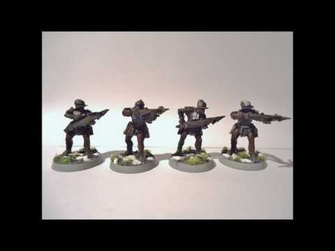 Isengard Army p.3, Painting Uruk Hai Crossbowers(Finecast)