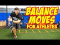 7 Challenging BALANCE EXERCISES for Athletes (Sports Training)