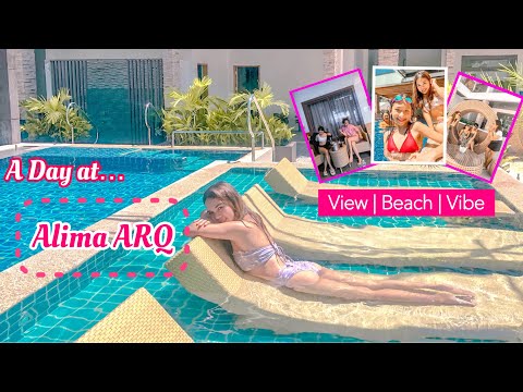 Vibing at the resort featuring #Alima ARQ resort by Milgs Tanza