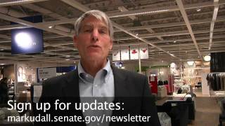 Mark Udall Tours IKEA-Centennial's Geothermal Heating and Cooling System