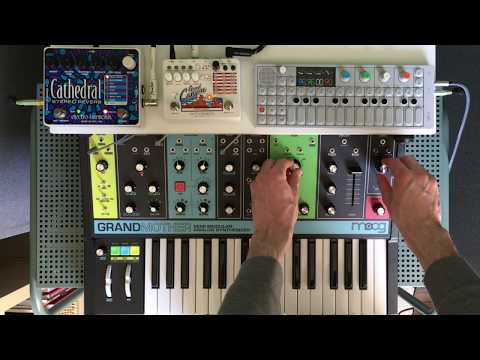 Hand Covers Bruise (The Social Network) - Moog / OP-1 Live Jam