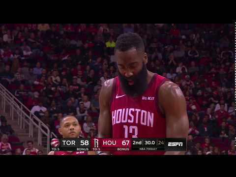 James Harden gets "fouled" by Patrick McCaw