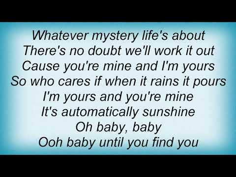 Supremes - Automatically Sunshine Lyrics