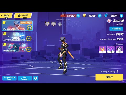 Honkai Impact - Budget Memorial Arena (Exal) W2 - SK [35136]* AKA [30026]* Hephaestus [30933]