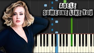 Adele - Someone Like You - [Piano Tutorial] (Synthesia) (Download MIDI + PDF Scores)