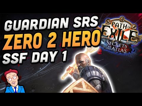 SRS Guardian SSF Zero to Hero - Day 1 - Path of Exile 3.26