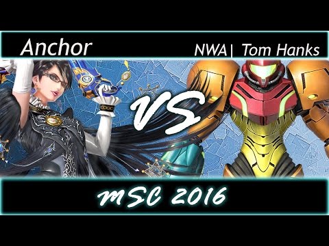 MSC16-AnchorTea(Bayo) VS NWA|Tom Hanks(Samus)-Pools-Smash 4-Wiiu