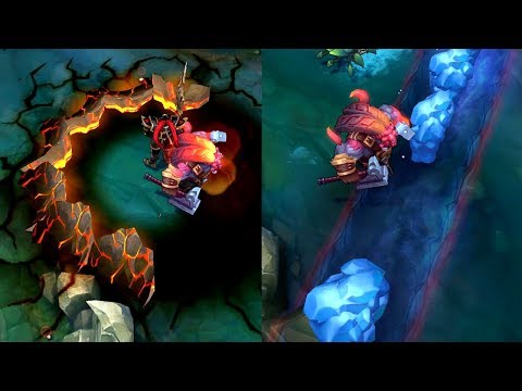 ORNN vs CHAMPION MADE TERRAIN! (Azir R, Jarvan R, Taliyah R and more!)