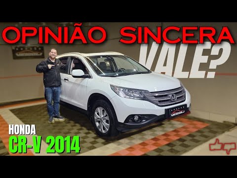 Honda CR-V 2014 - SUV grande para a família e BARATO. Consumo, problemas, detalhes. Ainda vale hoje?