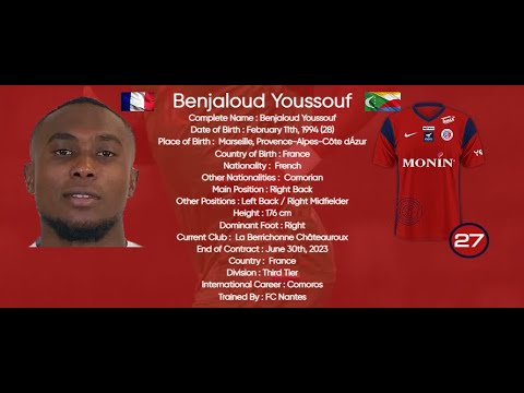 Benjaloud Youssouf Chapter II | Right Back 94' 🇨🇵🇰🇲