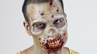 Walking Dead Inspired Zombie Makeup Application