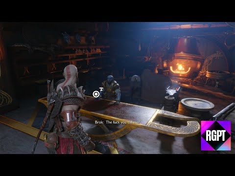 BROK drops the F word | GOD OF WAR RAGNAROK | Funny clips and moments