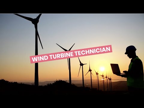 Wind turbine technician video 1