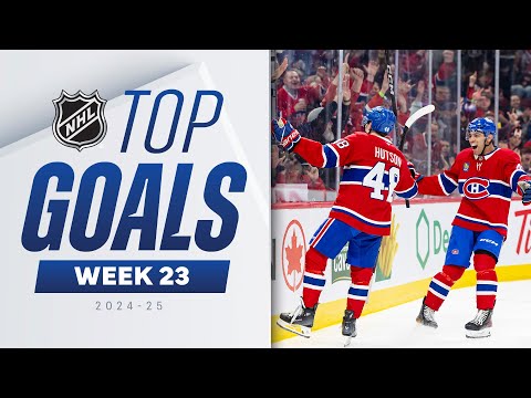 Top NHL Goals of Week 23 | 2024-25 Highlights