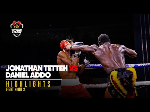 FIGHT HIGHLIGHTS || Jonathan Tetteh VS Daniel Addo