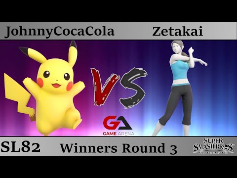 SmashLAN'd 82 - Winners Round 3: FD | JohnnyCocaCola (Pikachu) vs SM | DB | Zetakai (WFT)