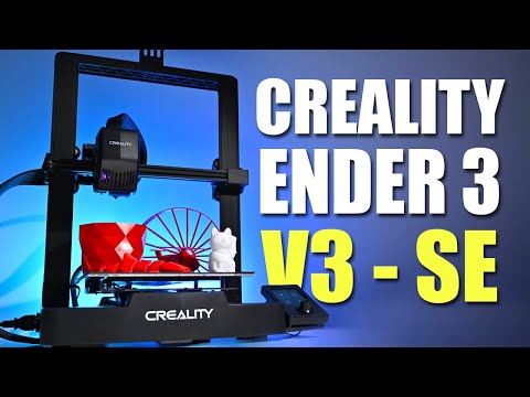 thumbnail video image 2 of Impresora 3D Creality Ender-3 V3 SE Doble eje Z Extrusora directa Sprite 250 mm/s, 2 of 9