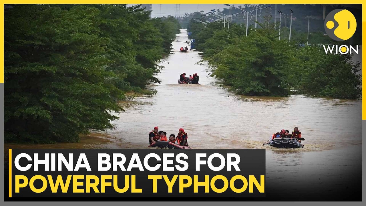 Typhoon Dolphin Heads Toward China | Orange Alert Issued | 216 Kmph Winds Threaten Eastern Coast