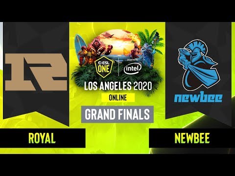 Dota2 - Newbee vs. Royal Never Give Up - Game 4 - CN Grand Finals - ESL One Los Angeles