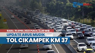 Pantauan Arus Mudik Lebaran 2023, Contraflow Sudah Diberlakukan di Tol Jakarta-Cikampek KM 37