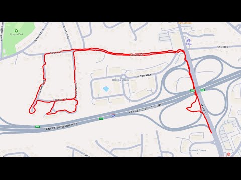 2025-12-13 Walk - Stoneham & Reading, MA - Main St, South St, Curtis St, George St, & Heather Dr