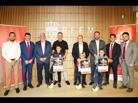 Adepo Palomeras presenta en la RFFM la Redpiso Cup 2023 que se juega en los campos de Valdebernardo