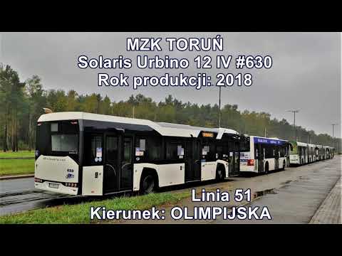 MZK Toruń - Linia 51, Solaris Urbino 12 IV #630
