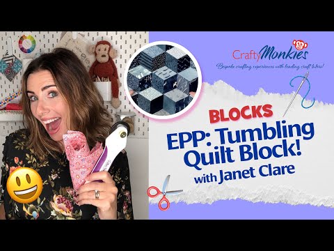 The Humble but Beautiful EPP Tumbling Block!