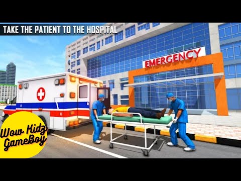 Ambulance Van Driver City Simulator - Emergency Rescue Helicopter - Android GamePlay