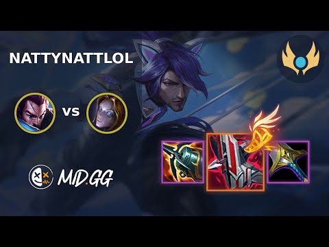 MID.GG: [ NattyNattLoL ] Yasuo MID vs Orianna | EUW CHALLENGER | LOL Season 2025