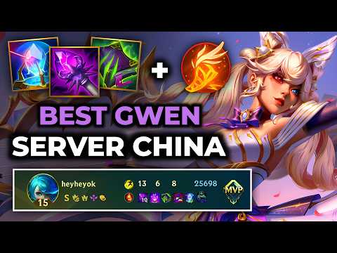 Gwen Mid Wild Rift China - Build Runes Guide Patch 7.0c - Gameplay Gwen Season 20