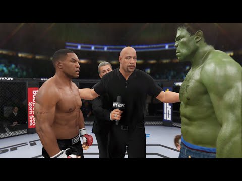 Mike Tyson vs. Bruce Banner - EA Sports UFC 4 - Crazy Rematch 👊🤪
