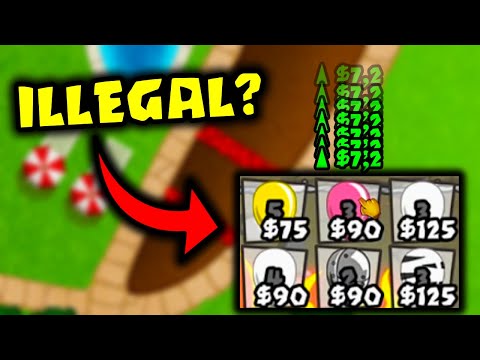 The Illegal Way To Eco In Bloons TD Battles... (GLITCH)