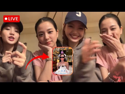 LIVE 🔴 Touched! BLACKPINK's Jisoo and Lisa wished Jennie  a very cute Birthday!