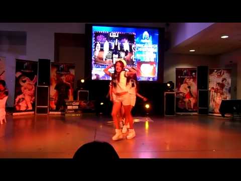 GEMS as AOA (miniskirt + short hair dancecover) HD