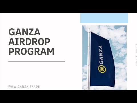 Ganhe Tokens Grátis no Airdrop dentro da Exchange GANZA !!! CORRE ...