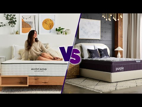 Avocado Mattress vs Purple: Which Mattress is Right for You?