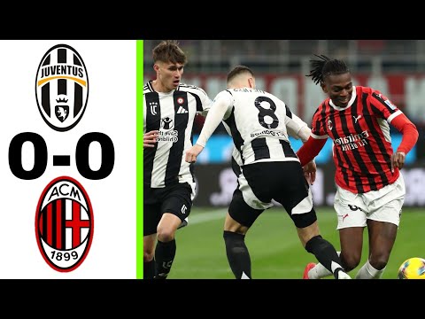 Juventus vs AC Milan 0-0 – All Goals & Extended Highlights 2025