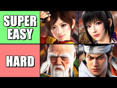 Virtua Fighter 5 R.E.V.O. Character Overviews: Easiest / Hardest Characters Tier List