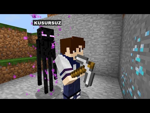ENDERMAN OLUP ARKADAŞIMI KORKUTTUM! 😱 - Minecraft