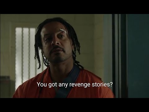 The Rookie Ending = Elijah is in Jail "you got any revenge stories ?"