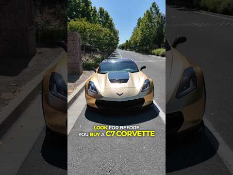 4 Things You NEED To Know Before Buying a C7 Corvette — #corvette #c7corvette #z06 #carshopping