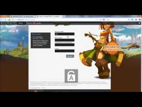 comment créer un compte a dofus