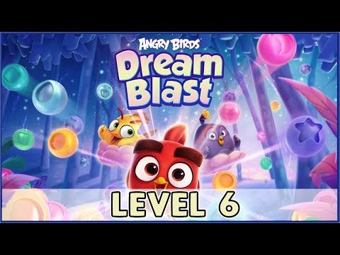 Angry Birds Dream Blast Level 6 | (No Boosters) HD