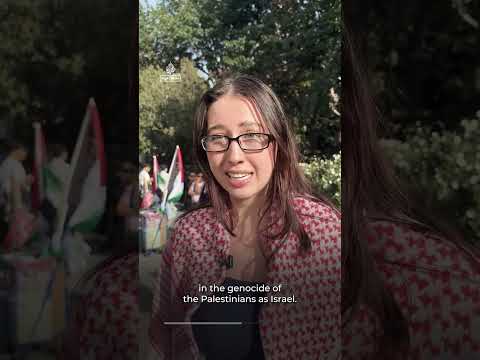 Global pro-Palestinian protests one year after Gaza ‘ceasefire’ | #AJ shorts