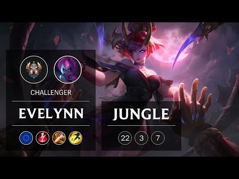 Evelynn Jungle vs Xin Zhao - EUW Challenger Patch 9.1