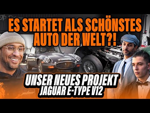 JP Performance - Es startet als schönstes Auto der Welt?! Unser neues Projekt! | Jaguar E-Type V12