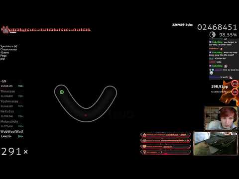 WubWoofWolf | Alestorm - Keelhauled [Insane] +HD,NC | 98.75% FC 369pp #1 | Livestream!